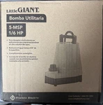 Little Giant 505000 Msp Submersible Utility Pump Brand New Fast Shipping!. Fixed Price $144.99.