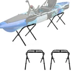 2PCS 180LBS Folding Freestanding Kayak Canoe Boat Storage Rack Stands W/ Padding. Fixed Price $39.96.