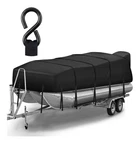 Heavy Duty Pontoon Cover W/ Motor 19-21FT Waterproof Adjustable Metal Hook. Fixed Price $119.00.
