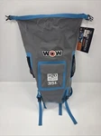 Wow Sports H2O Waterproof Dry Backpack In Blue Adjustable Strap (18-5110B). Fixed Price $59.99.