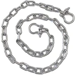 Us Stainless Steel 316 Anchor Chain 1/4" 7MM By 6' Long Shackles. Fixed Price $44.99.