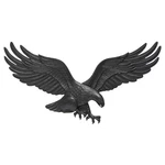Whitehall Products Decorative Wall Eagle, 29-INCH, Black. Fixed Price $100.57.