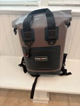 Camp Zero Waterproof Roll-top Backpack Dry Bag Gray Black. Fixed Price $30.00.