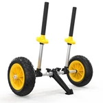Bonnlo Kayak Cart W/ 10" Wheels, 7.1"-17.1" Adjustable, Detachable. Fixed Price $85.46.