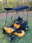 Cypress Rowe Outfitters Sun Pro 50+ Upf Zero Turn Mower Shade Canopy Black. Fixed Price $199.00.