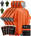 PREPARED4X Emergency Poncho And Mylar Blanket Liner - Waterproof, W... Fast Ship. Fixed Price $31.99.