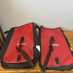 Ortlieb Waterproof Classic Roll Top Bike Panniers Bag Set 2 Red Used Nice. Fixed Price $129.99.