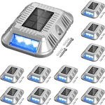 Solar Dock Marine 12 Pack, 2CCT Outdoor Driveway Marker Deck Lights, IP67. Fixed Price $85.84.