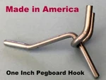 Metal Pegboard Hooks For Retail / Storage Garage Store Display, Made In Usa. Fixed Price $7.50.