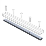 Yakattack Fullback Backing Plate 8" Aluminum Support For GT90, GTSL90,. Fixed Price $23.90.