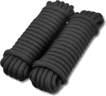 Tethertite Pack X20' Boat Dock Lines,double Braided 5/8"X19', Black. Fixed Price $47.20.