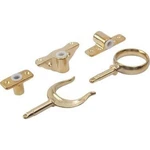 Sea-dog Oarlock Horn 2" Round Brass #580590-1. Fixed Price $48.80.