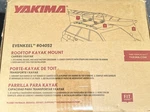 Yakima Evenkeel 04052 Rooftop Kayak Mount Carrier Rack W Straps Nib. Fixed Price $99.99.