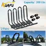 2 Pairs Kayak Roof Rack Carrier For Surf Board Suv J-bar. Fixed Price $35.50.