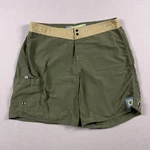 Immersion Research Shorts Mens 38 (fit 35X8) Green Cargo Pocket Swimming. Fixed Price $39.99.