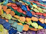Sea Sediment Imperial Jasper Beads Grade Aaa Freeform Slab Slice Gemstone. Fixed Price $13.59.