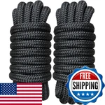 Boat Lines 3/4" X 20' - Double Braided Nylon Ropes For Docking With 15. Fixed Price $78.75.