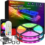 Rolightic 32.8FT IP68 Waterproof Marine Submersible Boat Led Strip Lights. Fixed Price $69.99.