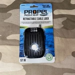 Propel Paddle Gear Retracting Lock, Black. Fixed Price $8.00.