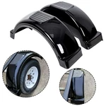 Ecotric 2 Pcs Trailer Fenders W/steps Compatible With 13" Diameter Wheels Tir.... Fixed Price $82.89.