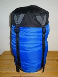 Warp Corp. Seattle, - Compression Bag, Blue/black, Straps, 24"L X 12"W, New. Fixed Price $12.99.
