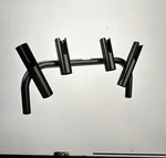 Bote Rod Holder Rocket Rac For Lono Areo Inflatable Kayak. Fixed Price $140.00.