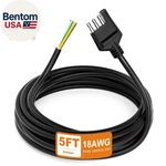 4 Way Trailer Wiring Harness 5FT Jacketed Cable, 18AWG Pin Flat Extens. Fixed Price $19.14.