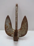10LB Rusty Roloff Stockless Boat Anchor Tiki Bar Hut Decor (A5A064D). Fixed Price $49.99.