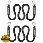 Obcursco Bungee Dock Lines Jet Ski Rope 2 Pack Black. Fixed Price $44.99.