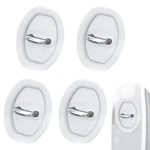 Moxruq 4 Car Door Latch Lock Cover, Rust-proof Pcs, White. Fixed Price $7.90.