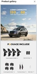 Bougerv Kayak Roof Rack Saddles, Universal Crab Mounting Kit For Car Suv. Fixed Price $99.97.
