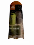 Ozark Trail 10L & 5L Coated Dry Bag Set, Water Resistant Roll Top (2 Count). Fixed Price $10.00.