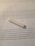 Vintage Guitar Nut Nylon 4/6 Blank For Gibson Harmony Nos Last Batch. Fixed Price $34.99.