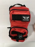 Stealth Angel Red Emergency Survival Bug Out Bag Kit -food Water,radio,shelter. Fixed Price $54.00.