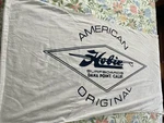 Rare Vintage Hobie Surfboards Dana Point Calif Beach Towel & Attached Carry Bag. Fixed Price $164.90.