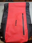 V20 Esone Waterproof Backpack Red & Black. Fixed Price $28.00.