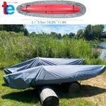 Kayak Canoe Cover 10.2-11.4FT Waterproof Rafting Boat Storage Dust Shield. Fixed Price $18.43.