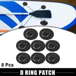 8PCS 8CM Black Ring Patch Pvc Stainless Steel Round Shape Pad For Surfboard. Fixed Price $32.89.