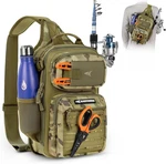 Blowbak Tactical Sling Tackle Bag-lightweight Fishing Backpack Storge. Fixed Price $29.99.