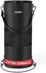 Premium Boat Trash Can With 2 Side Pockets And Bottom Zipper Opening 100% Odor. Fixed Price $46.99.