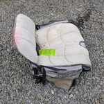 Feelfree Adjustable Padded Kayak Seat Chair, Gray/beige Mesh. Fixed Price $80.00.