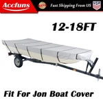 Boat Cover Fit For Jon 12FT-18FT L Beam Width Up To 75INCH 210D Waterproof. Fixed Price $24.53.