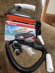 Tuomico Sup Electric Air Pump HT-782 To 20 Psi Low & High Pressure Open Box. Fixed Price $39.09.