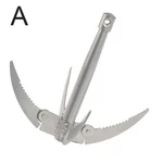 Folding Boats Anchor With Rope Outdoor Grappling Hook Survival Tool Sturdy Durab. Fixed Price $12.48.