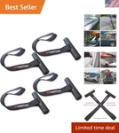 Quick Hood Loops Trunk Anchor Kayak Tie Downs Straps Bow Stern Canoe Transpor.... Fixed Price $33.17.