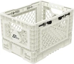 Bigant Heavy Duty Collapsible & Stackable Plastic Milk 1 Small Crate, Ivory. Fixed Price $40.45.