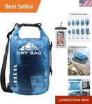 Bag Waterproof For Women Men, 5L/10L/20L/30L/40L Roll Top Lightweight Dry.... Fixed Price $50.27.
