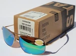 Costa Del Mar Shipmaster 580P Polarized Sunglasses Shiny Gold/green Mirror New. Fixed Price $124.95.