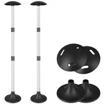 Icover Premium Adjustable Aluminum Boat Support Pole Tarp Accessory. Fixed Price $107.34.