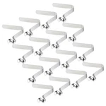 Patikil Kayak Paddle Snaps, 16 Pack Tent Pole Clips 8.3X8MM, Silver. Fixed Price $9.87.